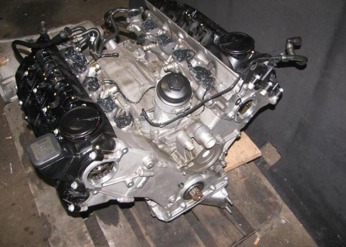 Замена двигателя BMW E65 4.5D M67N. Двигатель привезен из Германии. - 
